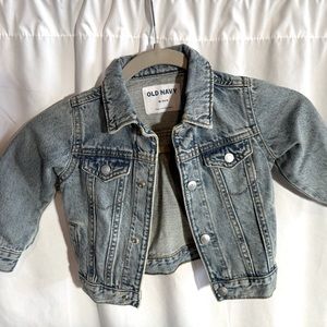 Jean jacket for baby